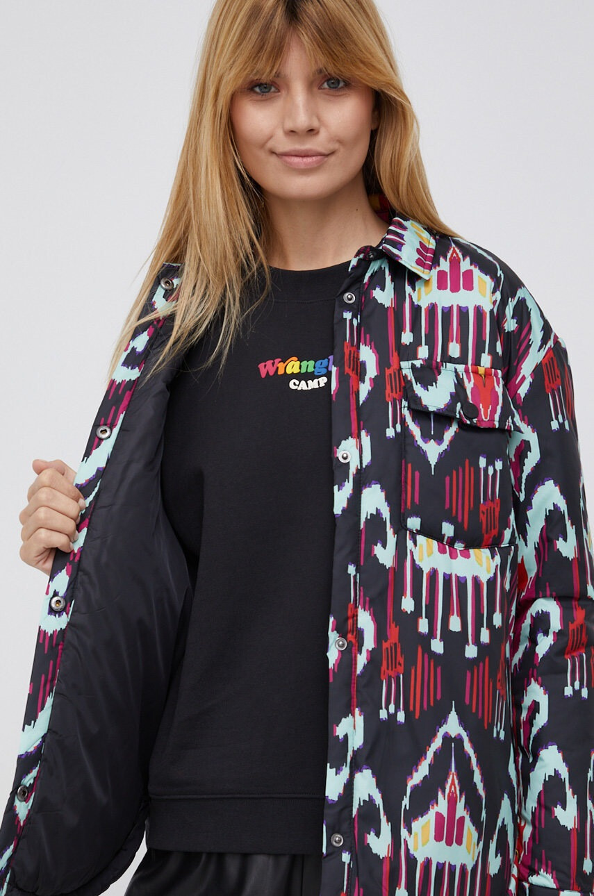 Desigual Яке дамско в черно с преходна изолация - Pepit.bg