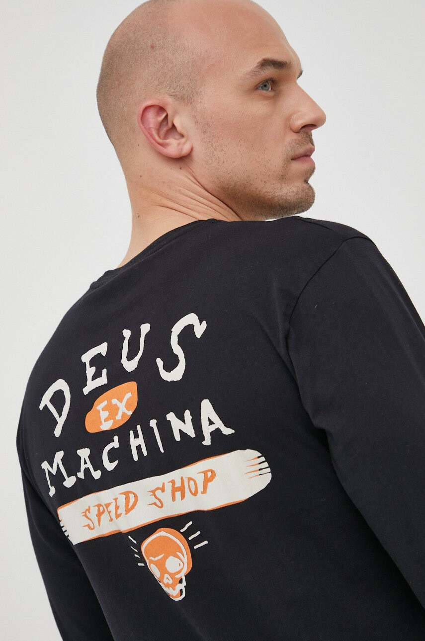 Deus Ex Machina Памучна блуза с дълги ръкави - Pepit.bg
