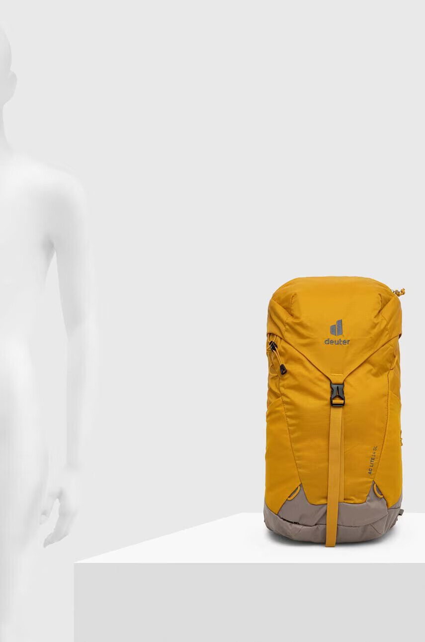 Deuter Раница AC Lite 14 SL в жълто голяма с изчистен дизайн - Pepit.bg