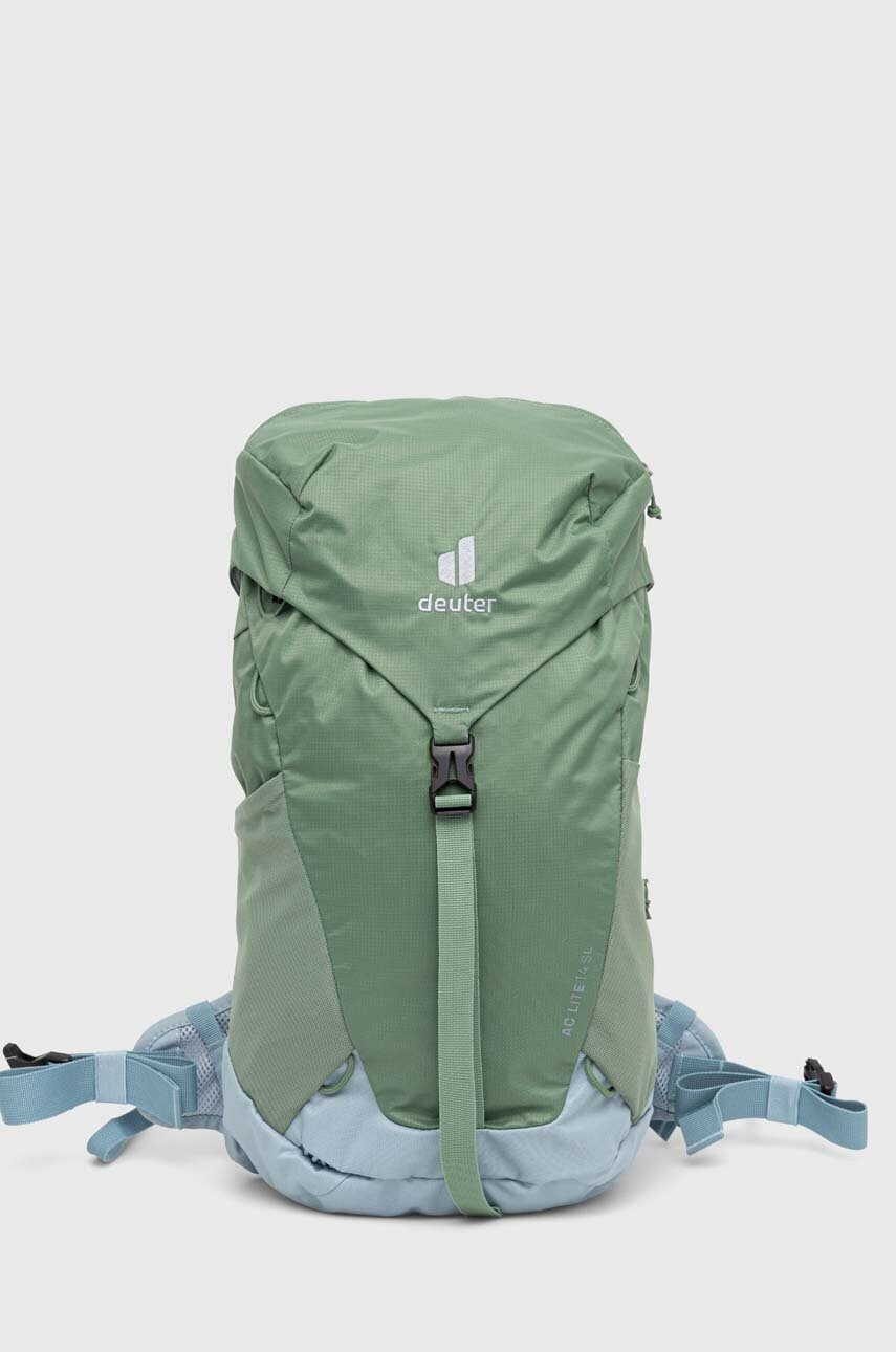 Deuter Раница AC Lite 14 SL в зелено голяма с изчистен дизайн - Pepit.bg