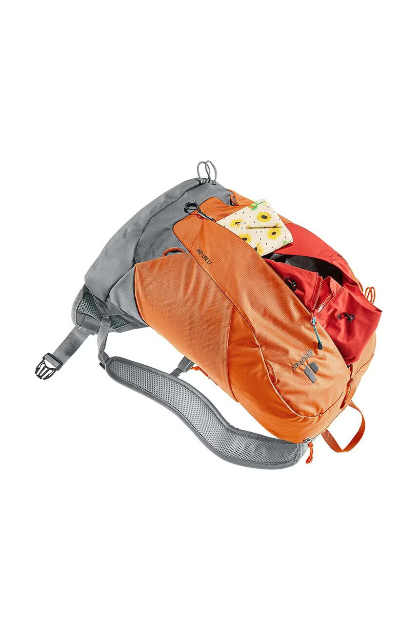 Deuter Раница AC Lite 17 в оранжево голяма с изчистен дизайн - Pepit.bg