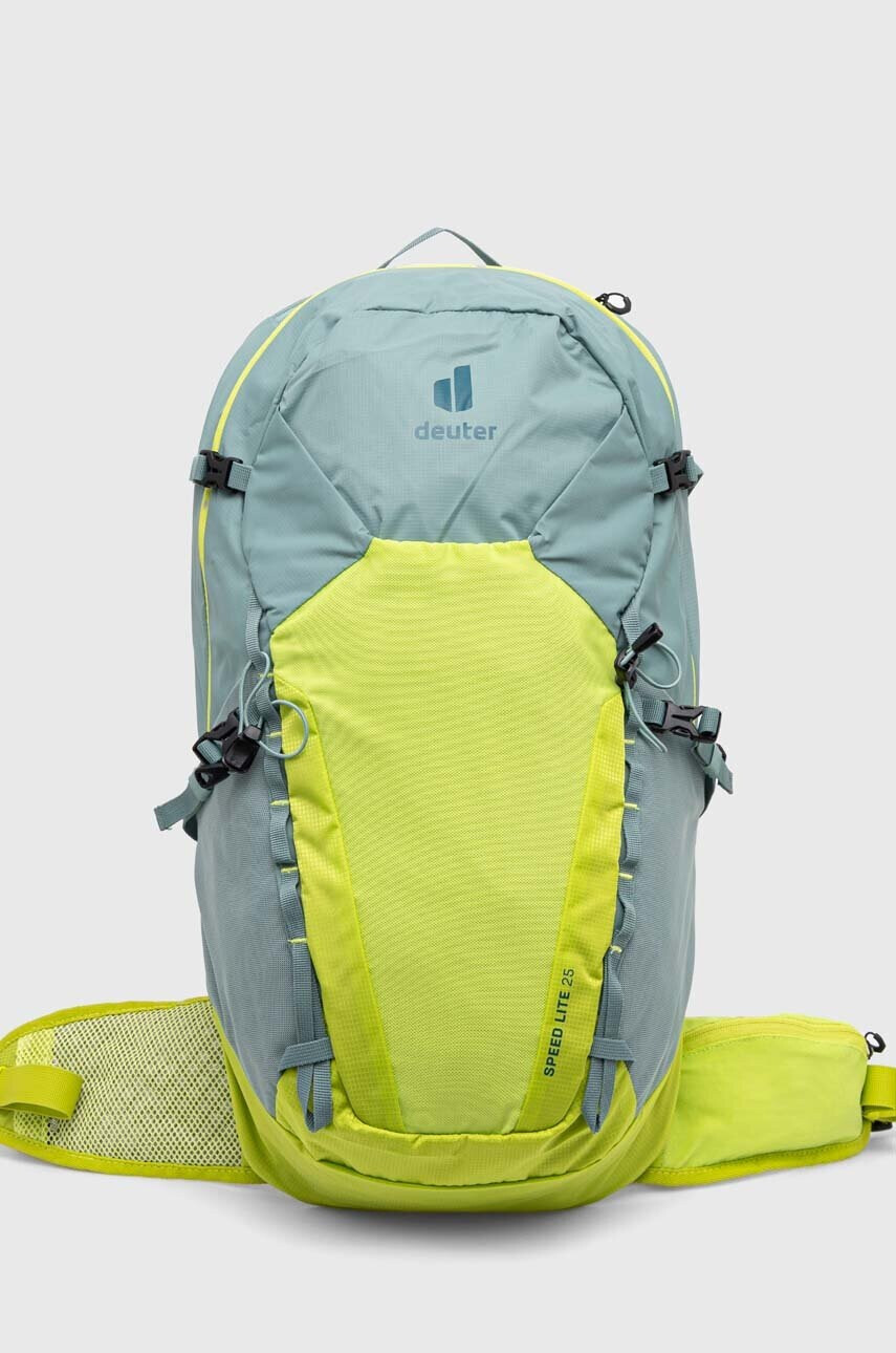 Deuter Раница Speed Lite 25 в зелено голям размер с изчистен дизайн - Pepit.bg