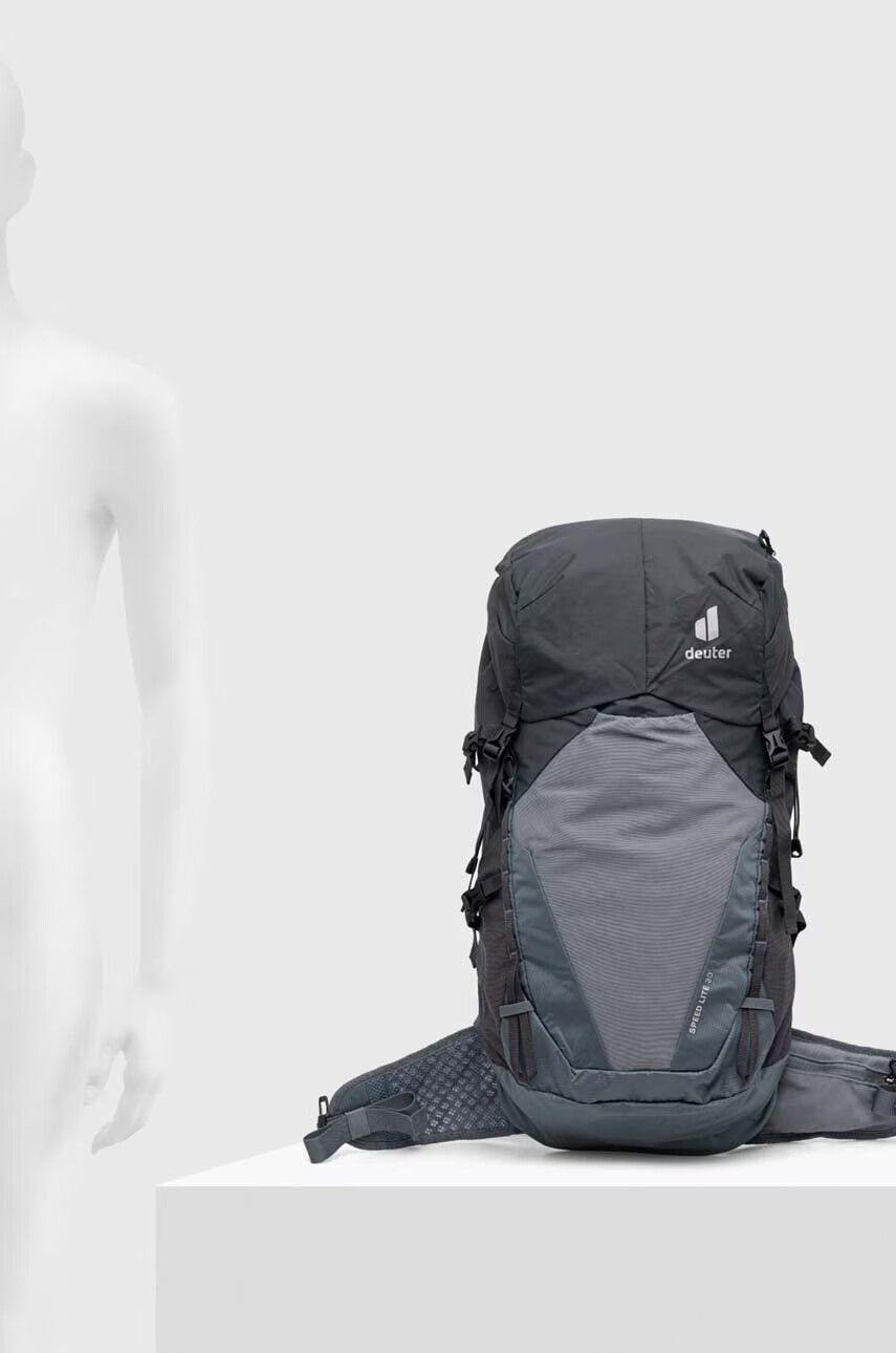 Deuter Раница Speed Lite 30 в сиво голям размер с изчистен дизайн - Pepit.bg