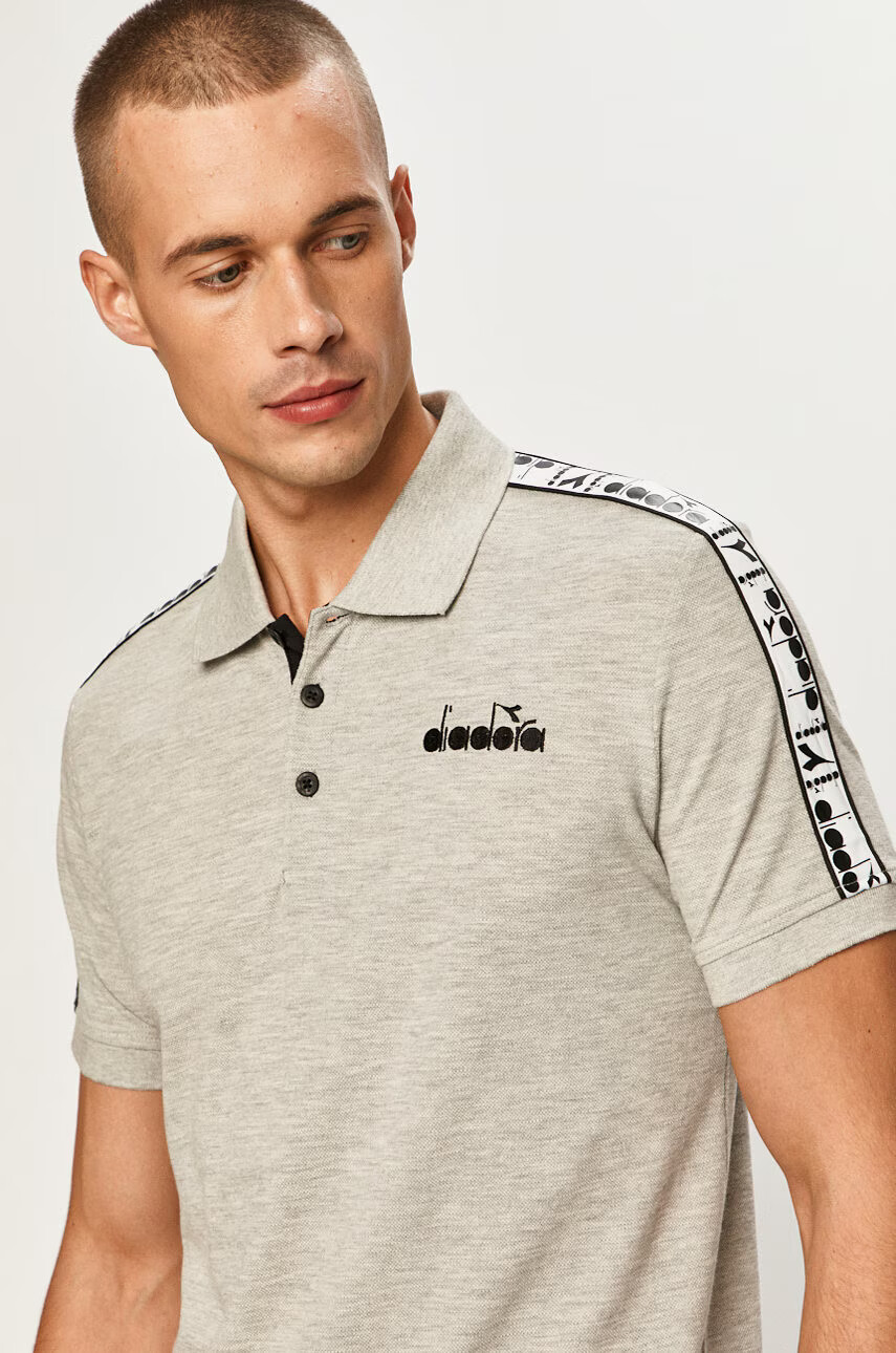 Diadora Тениска с яка - Pepit.bg