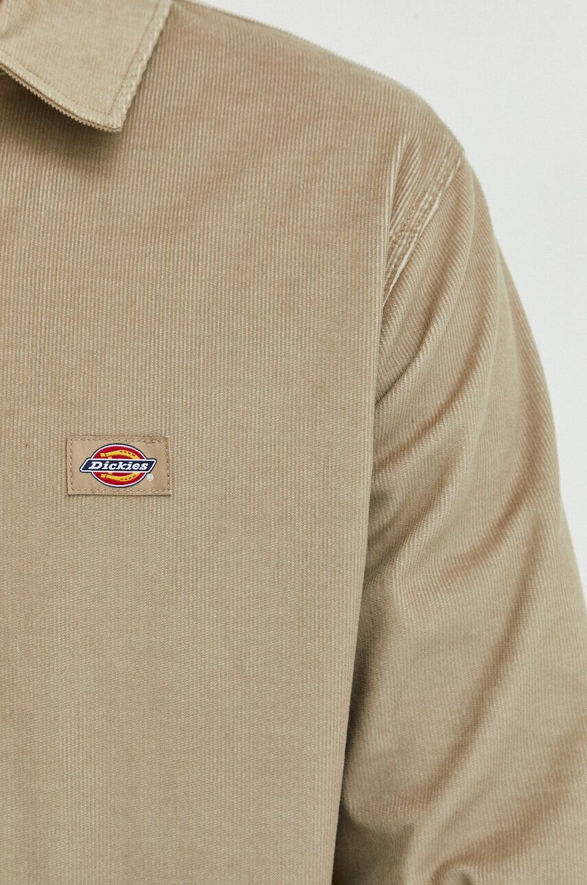 Dickies Джинсова риза в бежово със стандартна кройка с класическа яка - Pepit.bg