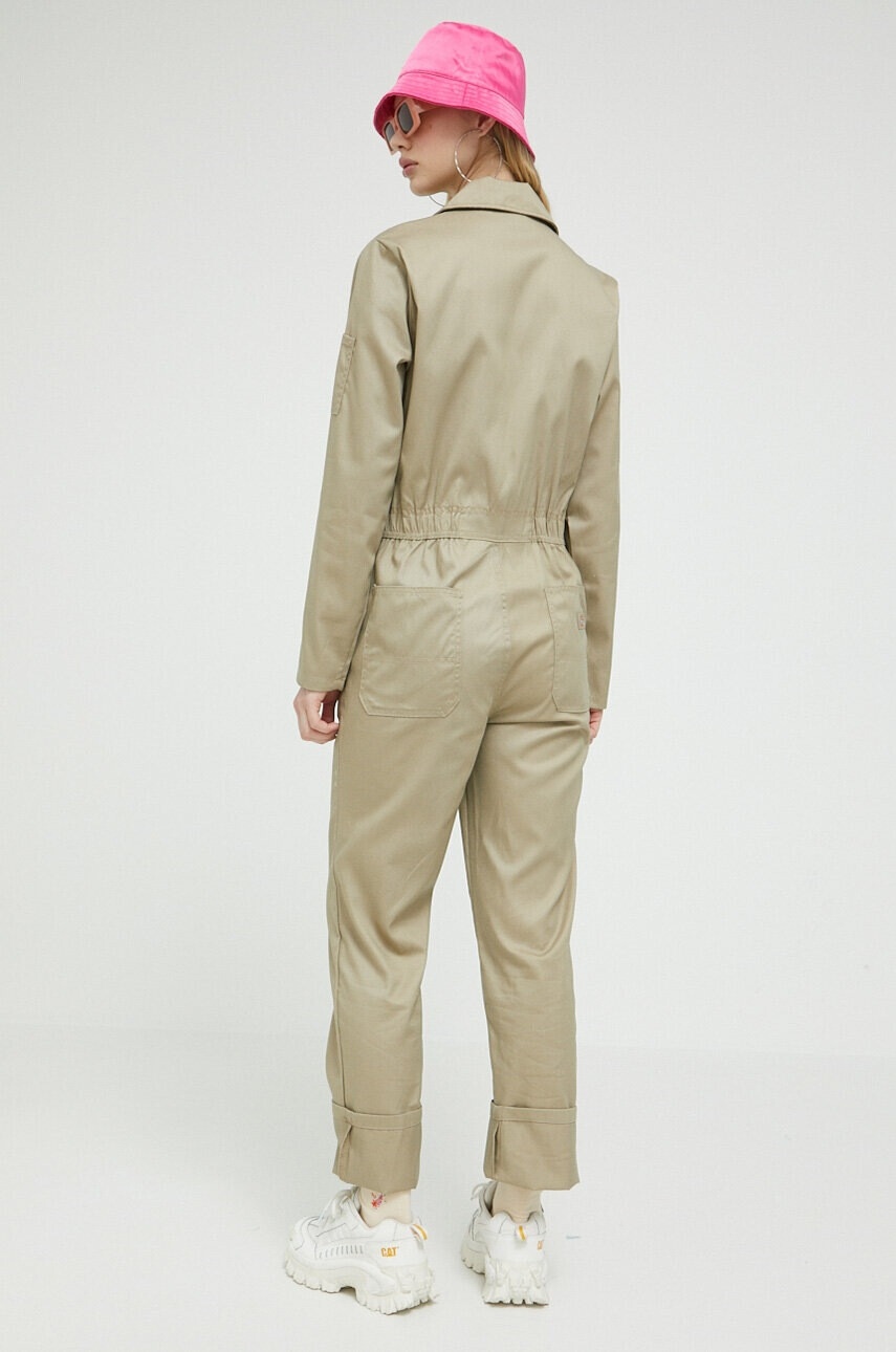 Dickies Гащеризон в зелено с яка тип peter pan - Pepit.bg