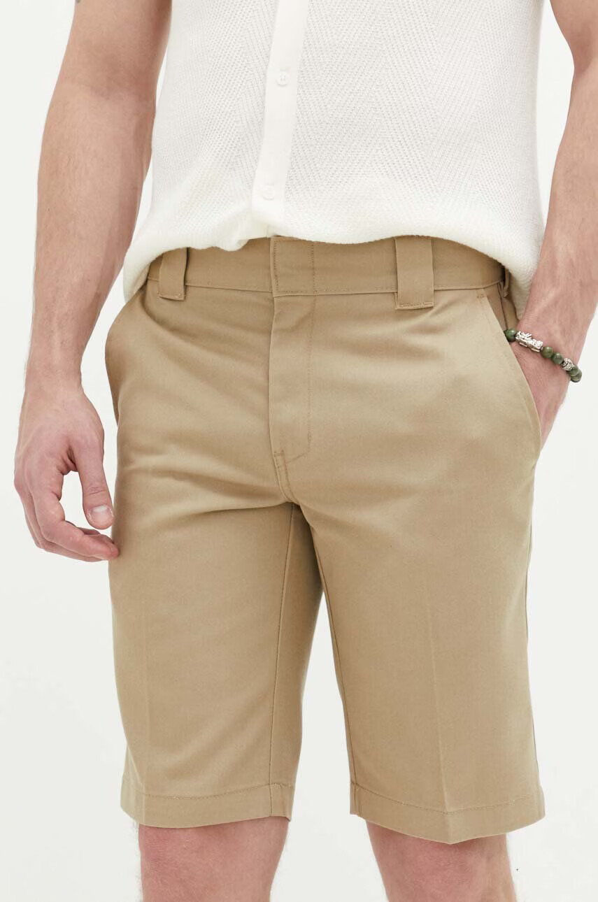 Dickies Къс панталон в бежово - Pepit.bg