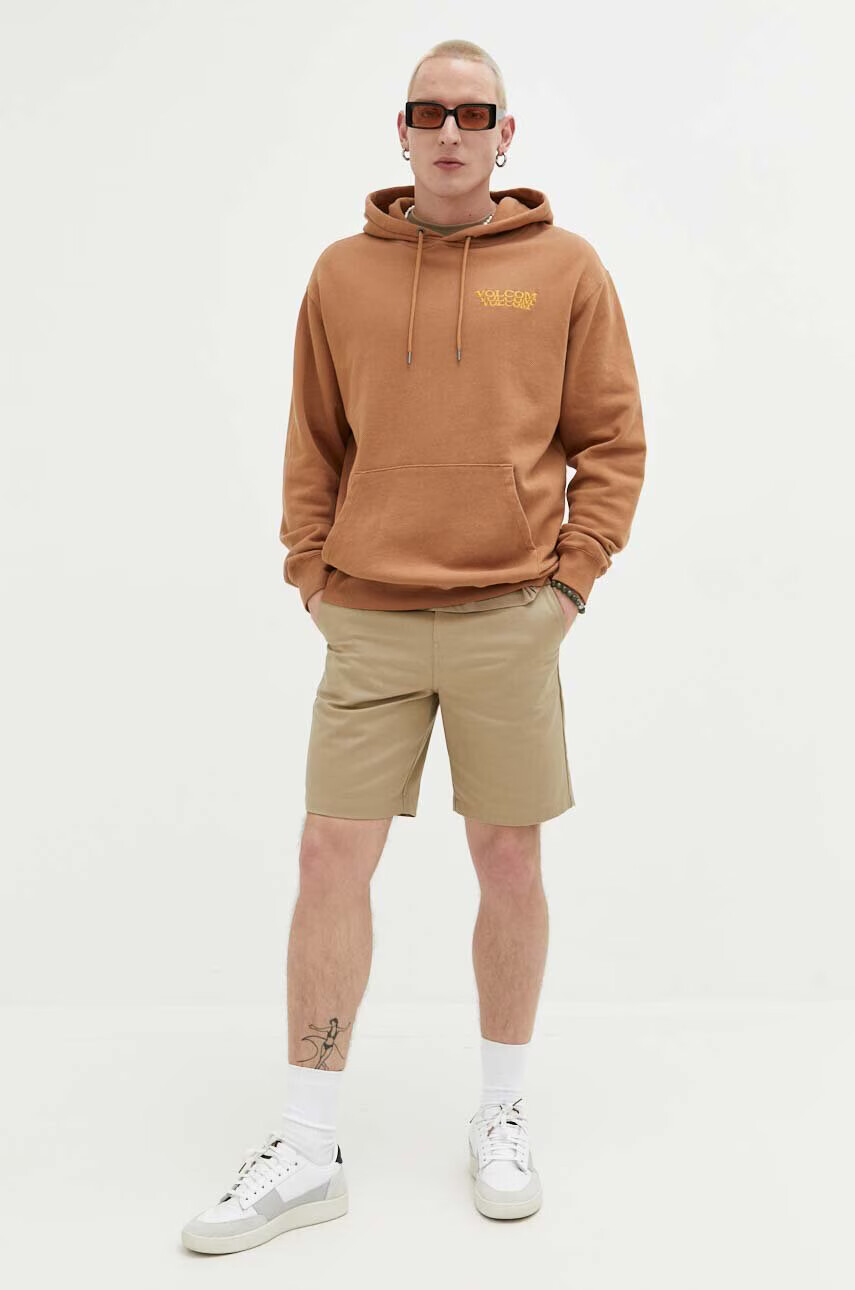 Dickies Памучен къс панталон в бежово - Pepit.bg