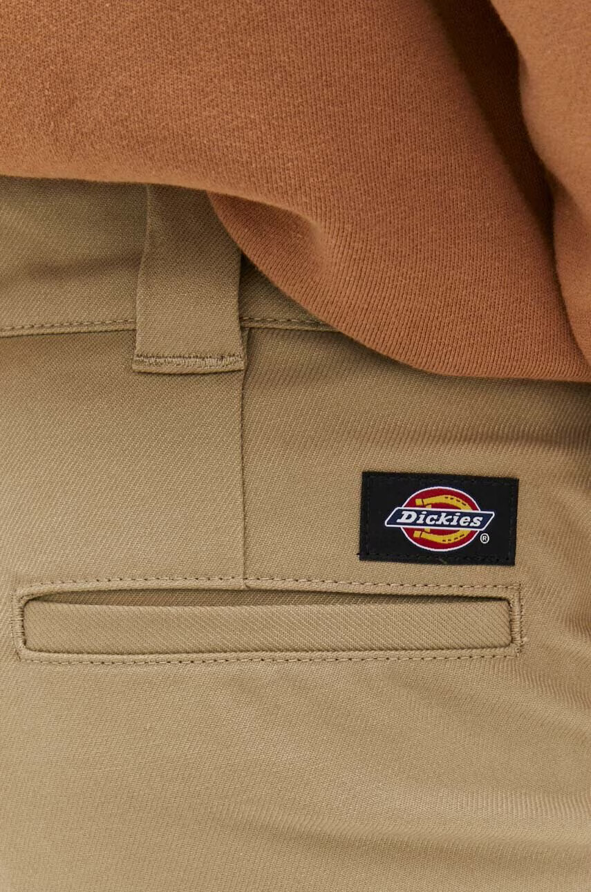 Dickies Памучен къс панталон в бежово - Pepit.bg