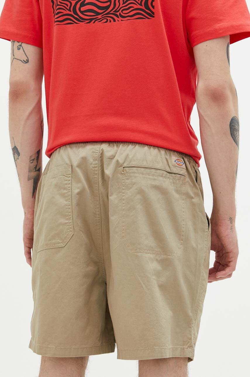Dickies Памучен къс панталон в бежово - Pepit.bg
