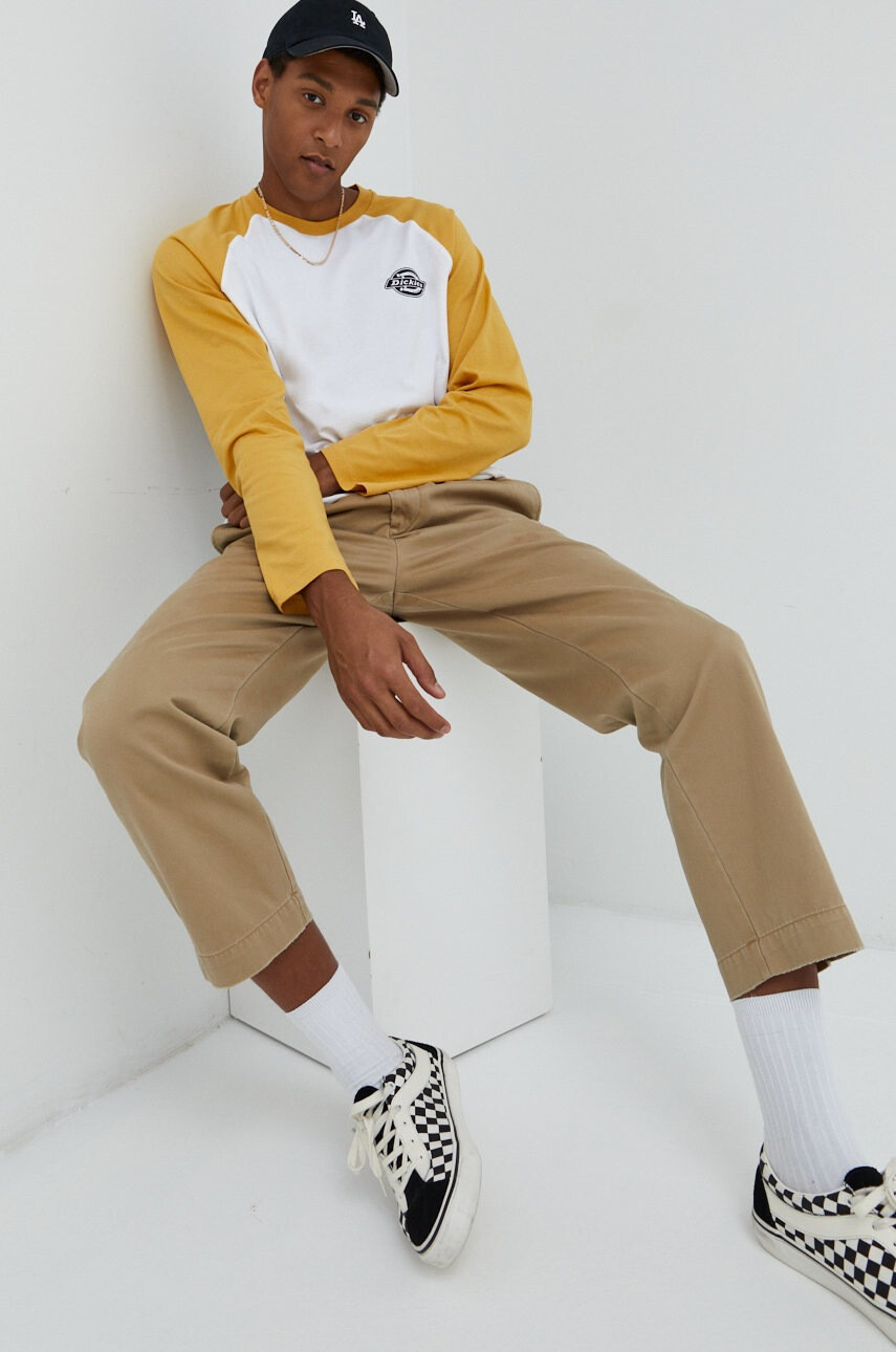 Dickies Памучна блуза с дълги ръкави - Pepit.bg