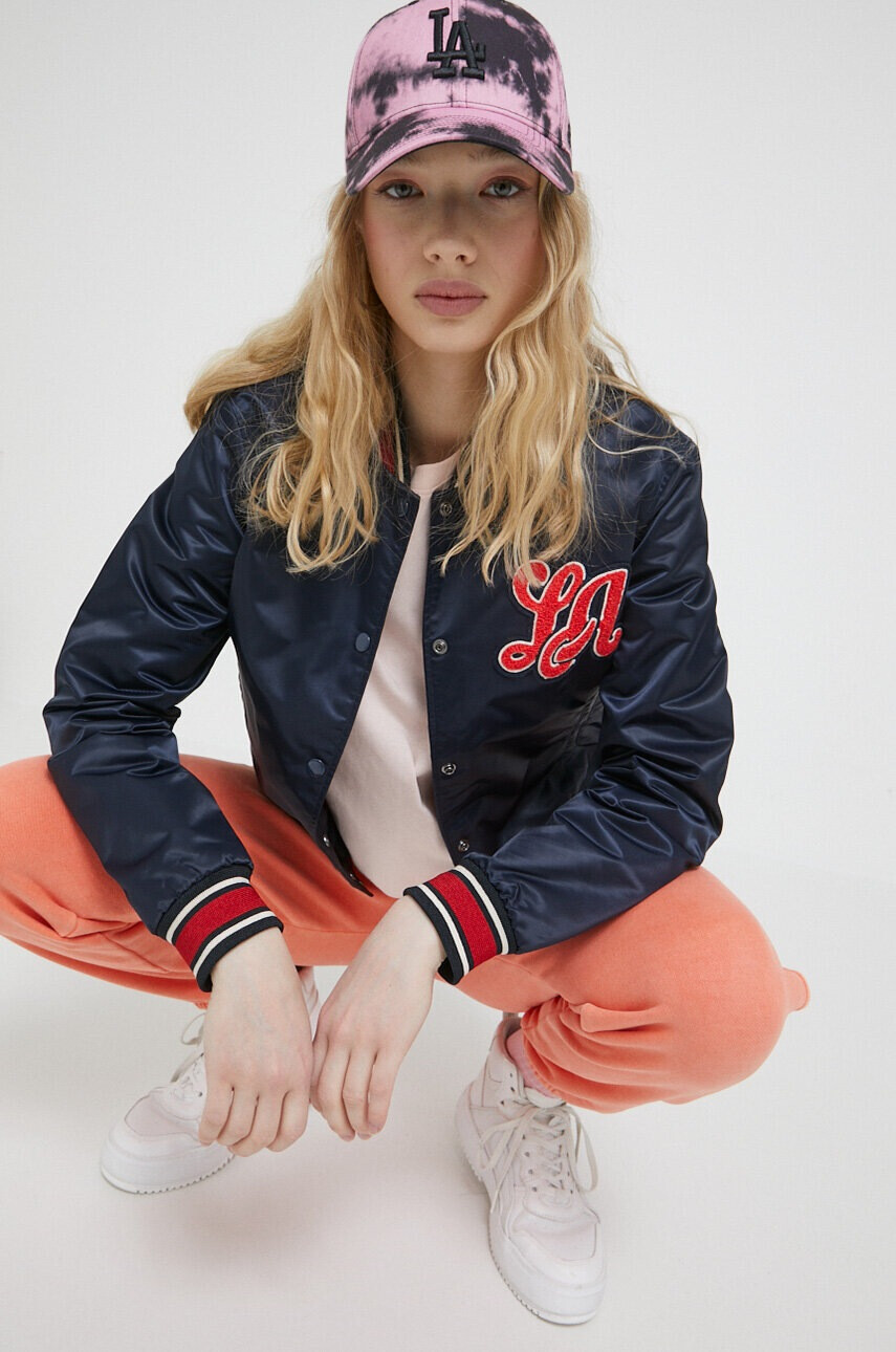 Dickies Памучна тениска в розово - Pepit.bg