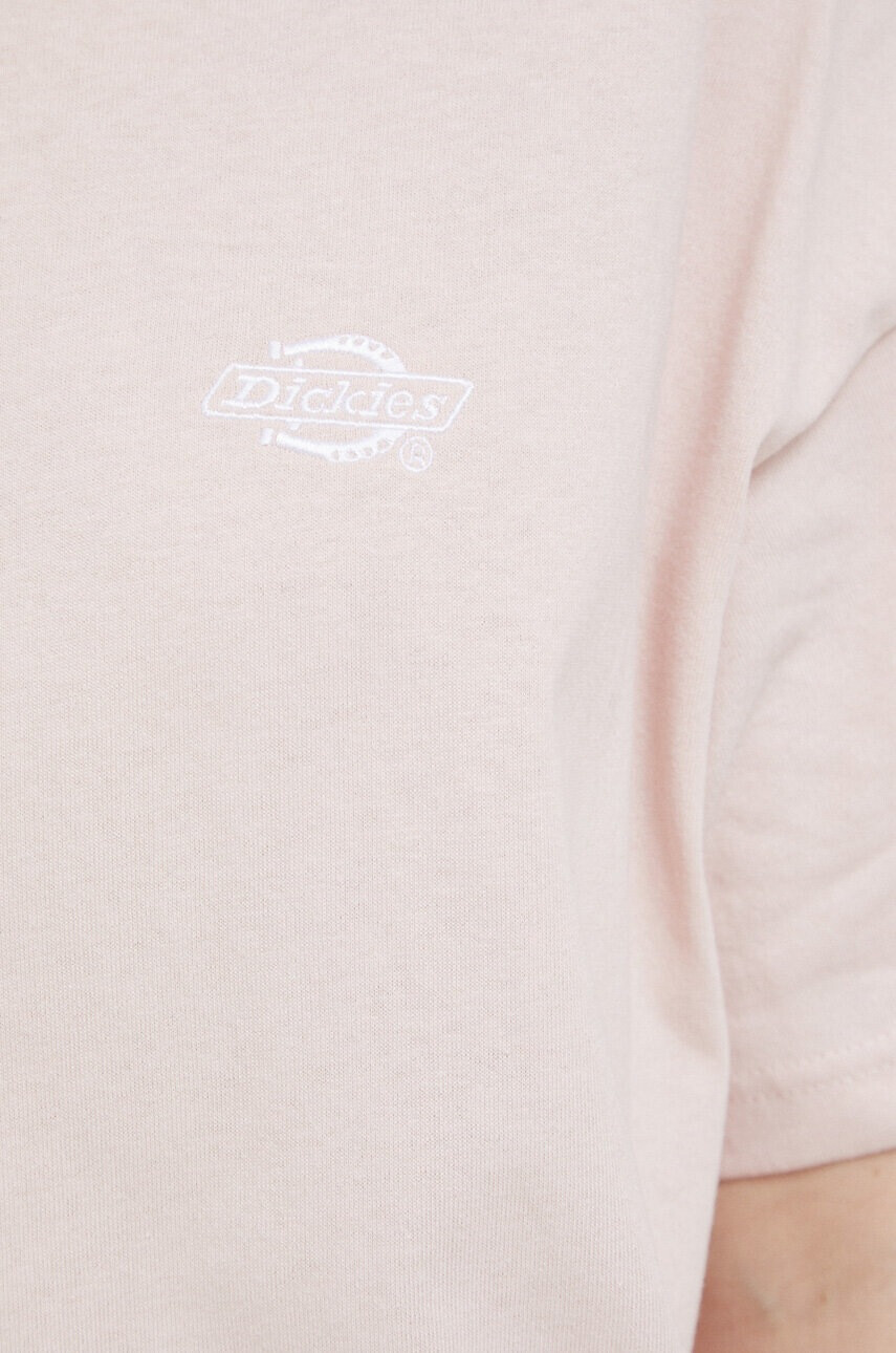 Dickies Памучна тениска в розово - Pepit.bg
