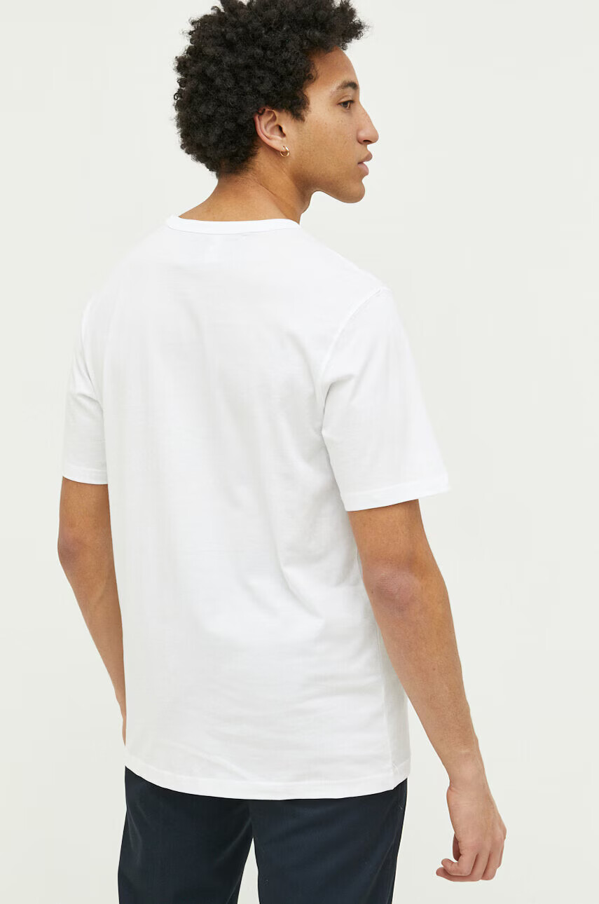 Dickies Памучна тениска в бяло с принт - Pepit.bg