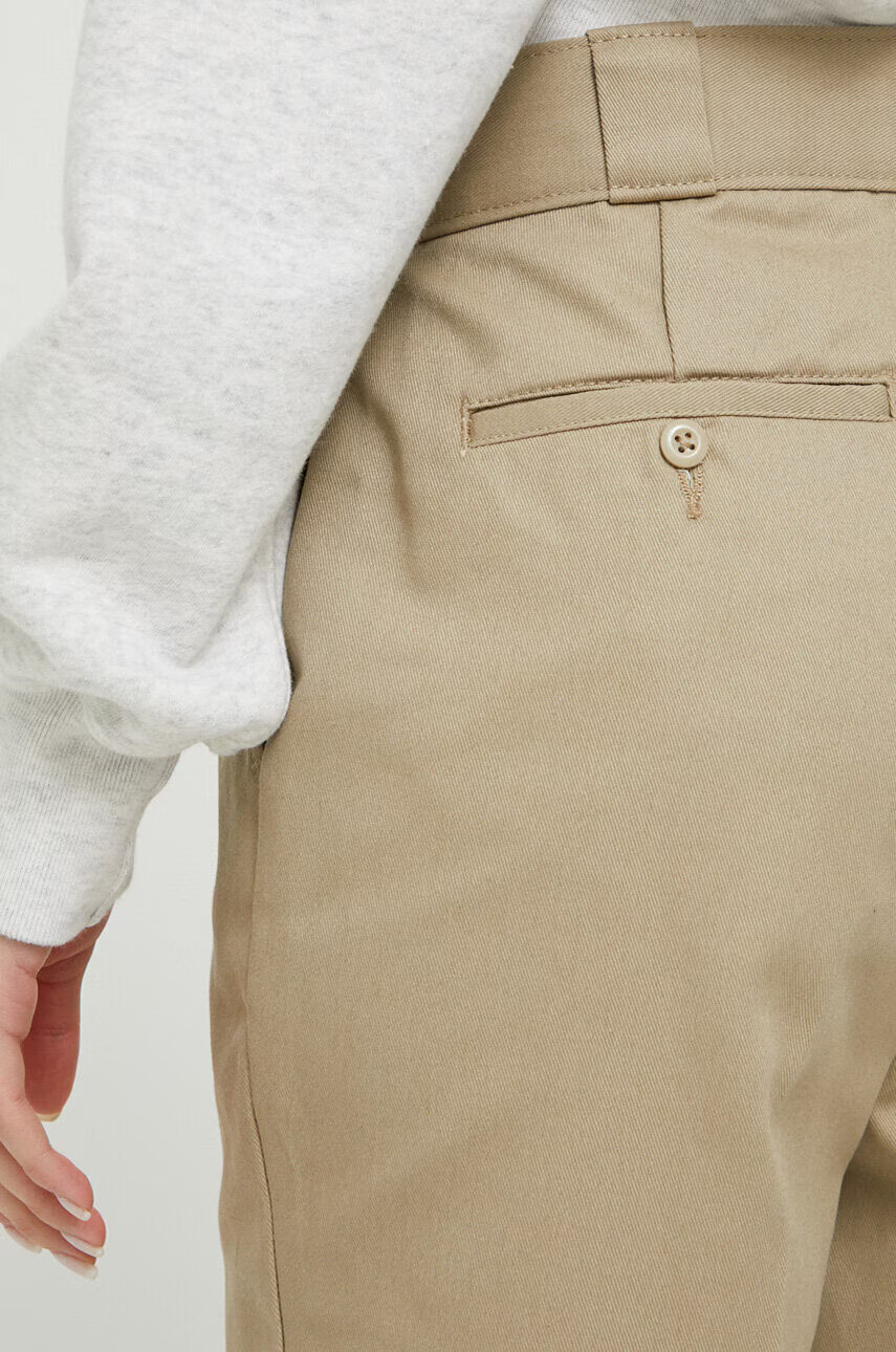 Dickies Панталон в зелено със стандартна кройка с висока талия - Pepit.bg
