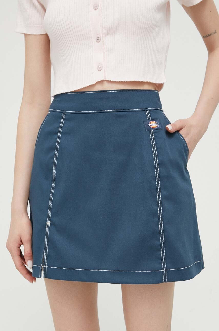 Dickies Пола в синьо къс модел със стандартна кройка - Pepit.bg