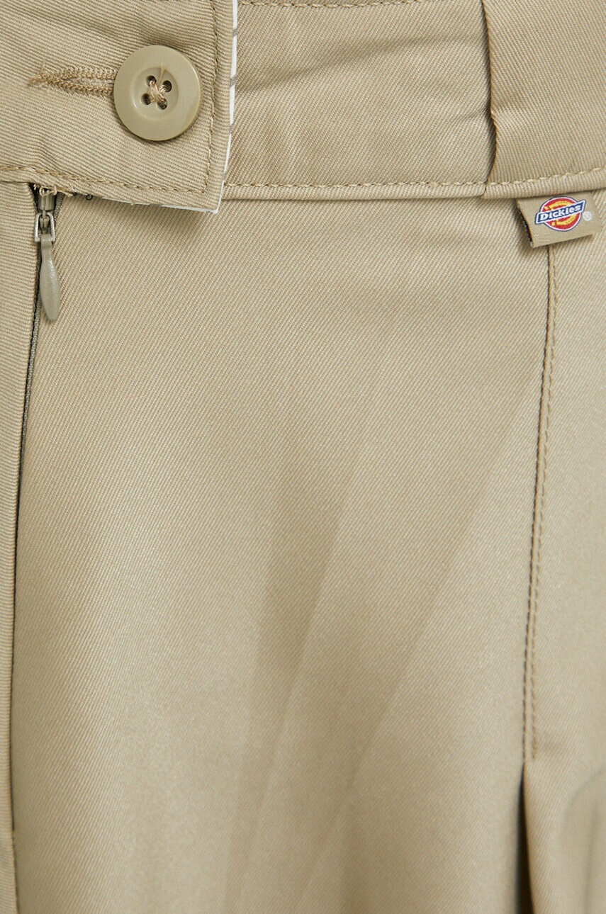 Dickies Пола в бежово къс модел разкроен модел - Pepit.bg