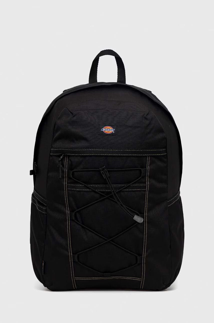 Dickies Раница в черно голям размер с изчистен дизайн - Pepit.bg