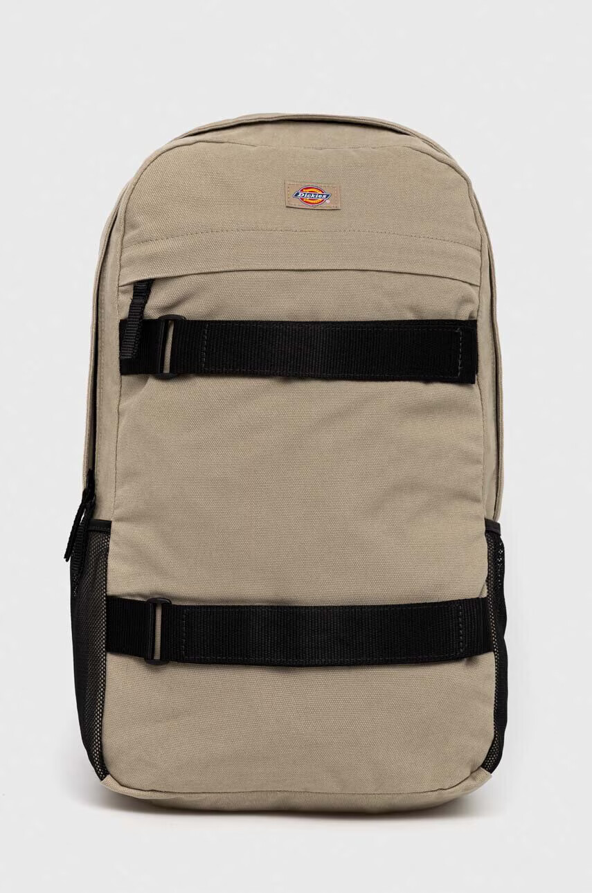 Dickies Раница в бежово голям размер с изчистен дизайн - Pepit.bg