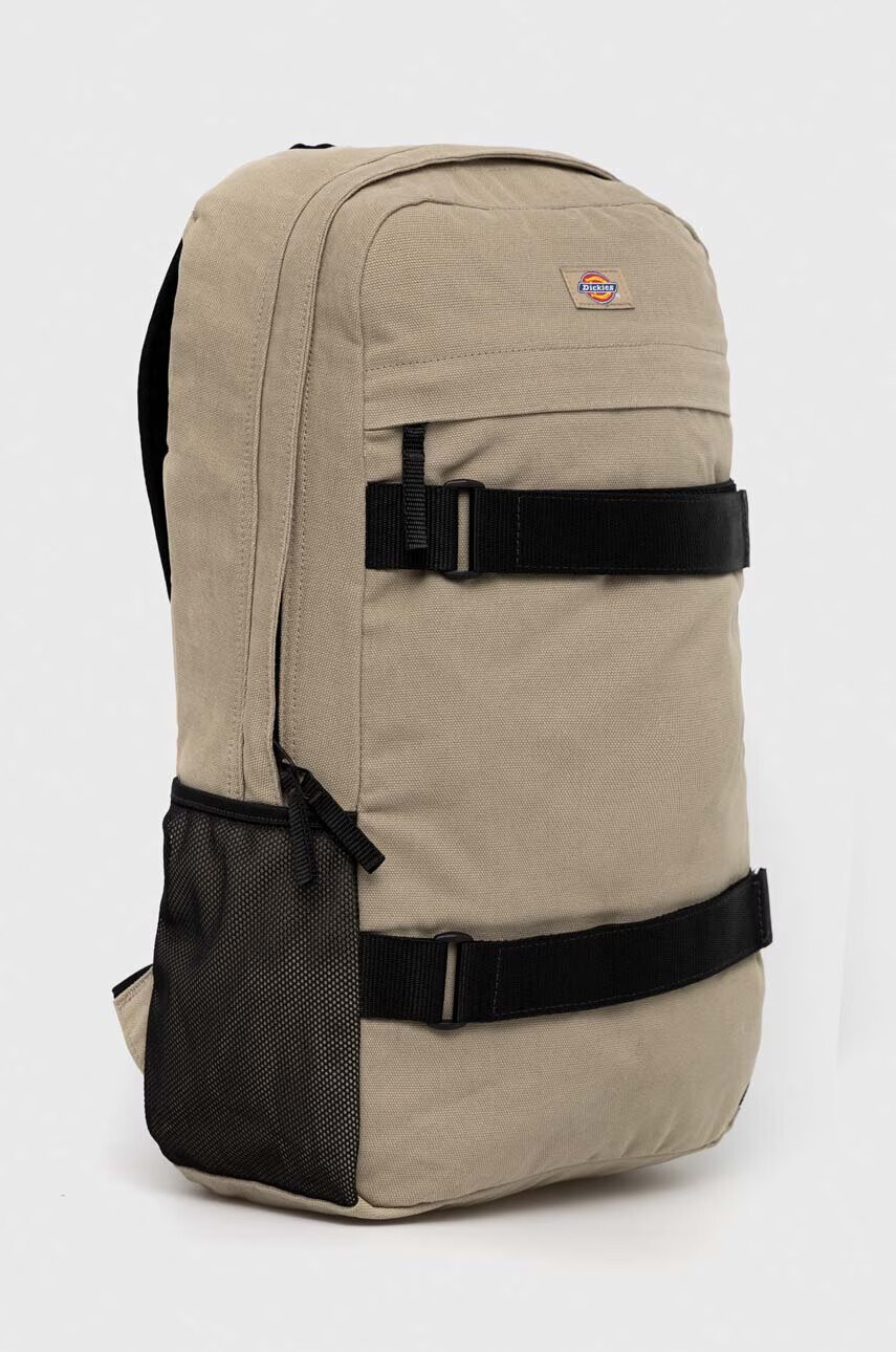 Dickies Раница в бежово голям размер с изчистен дизайн - Pepit.bg