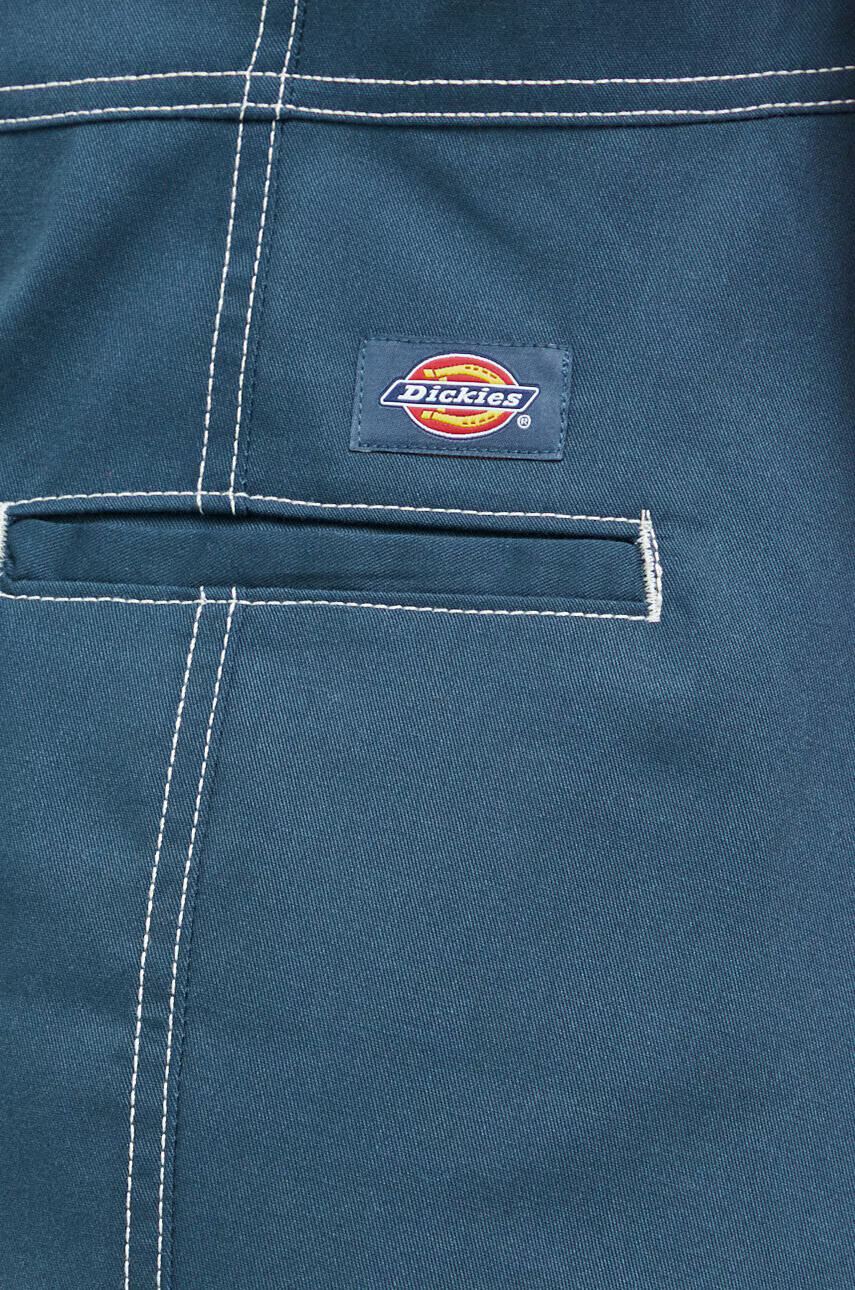 Dickies Рокля в тъмносиньо къс модел разкроен модел - Pepit.bg