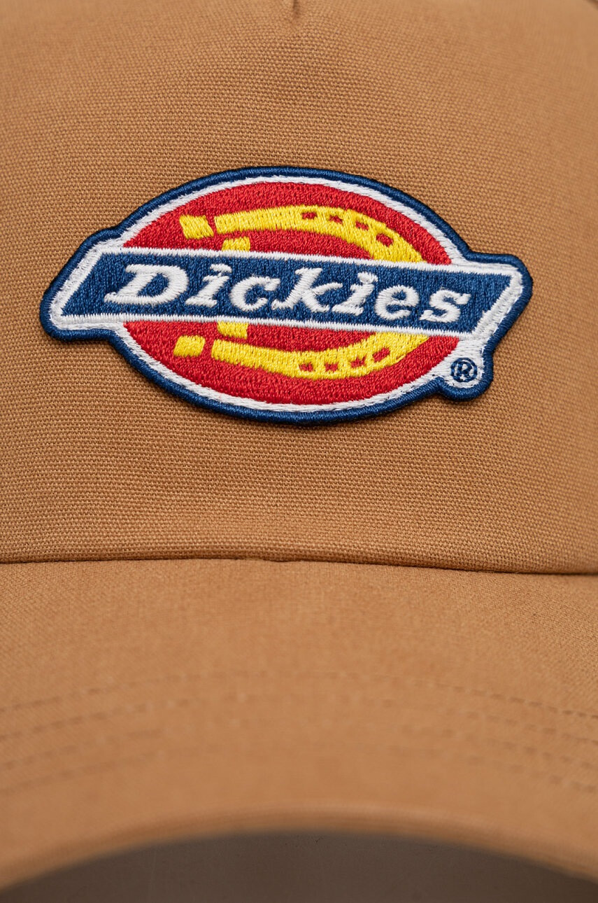 Dickies Шапка в кафяво с апликация - Pepit.bg
