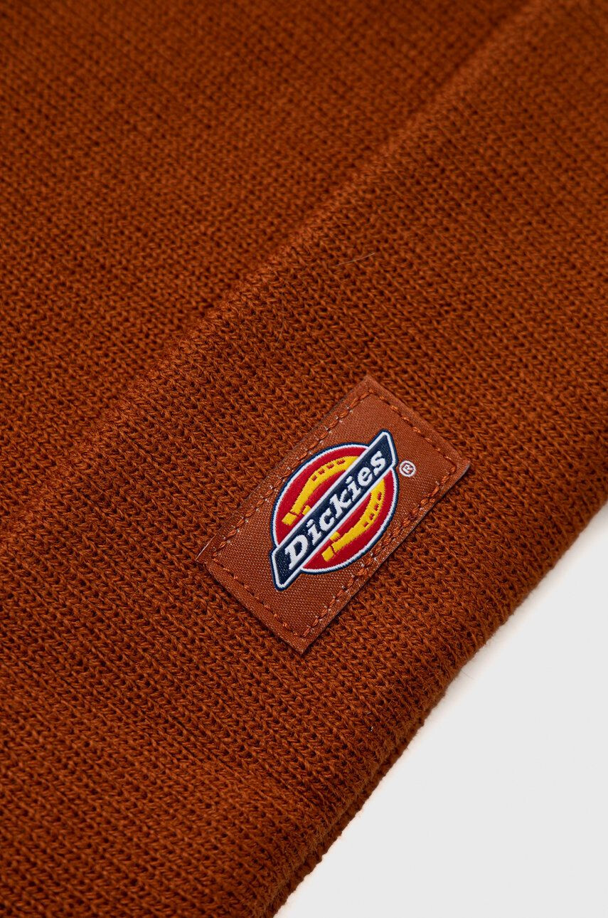 Dickies Шапка в кафяво от плътен трикотаж - Pepit.bg