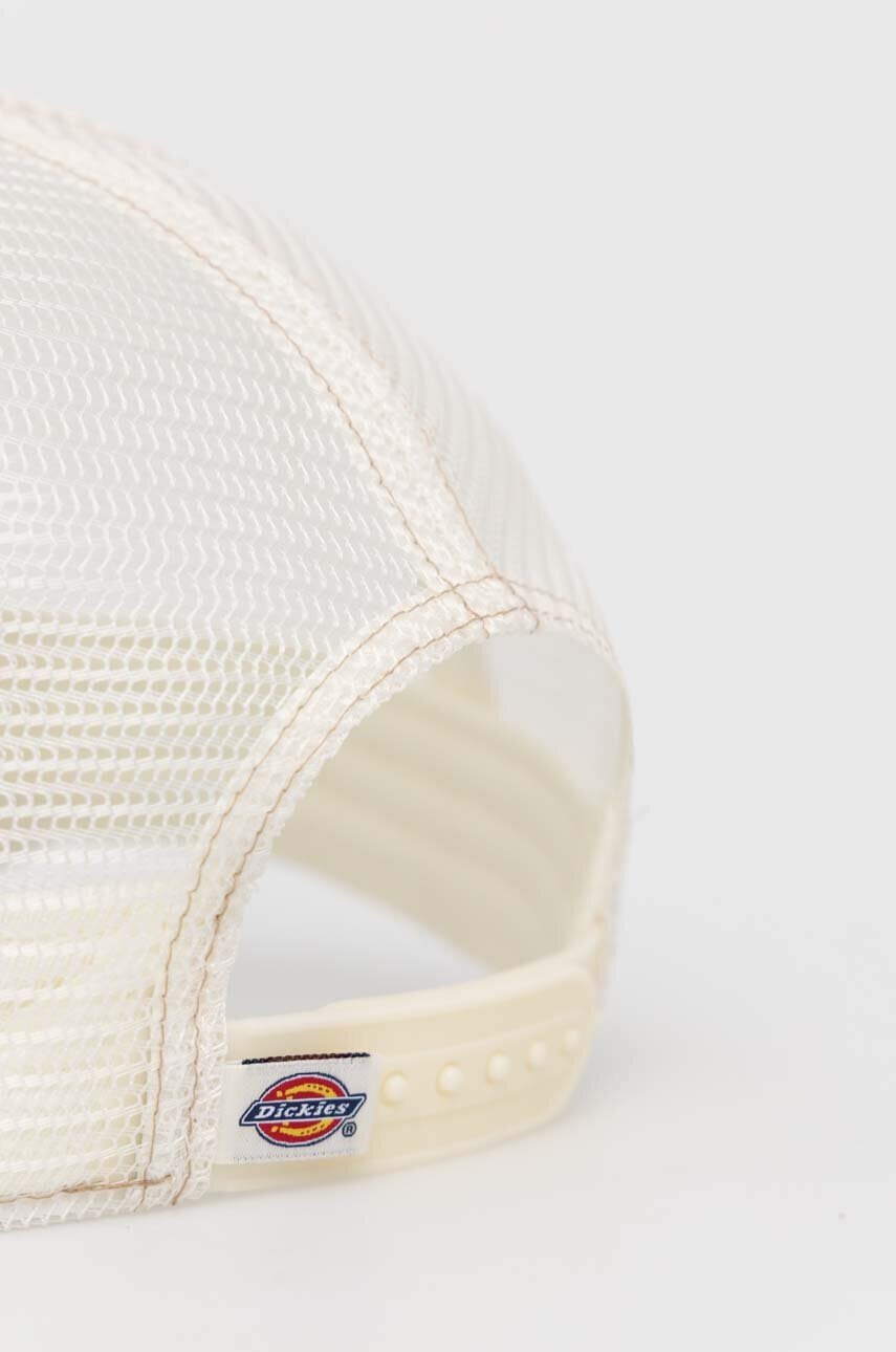 Dickies Шапка с козирка в бяло с апликация - Pepit.bg
