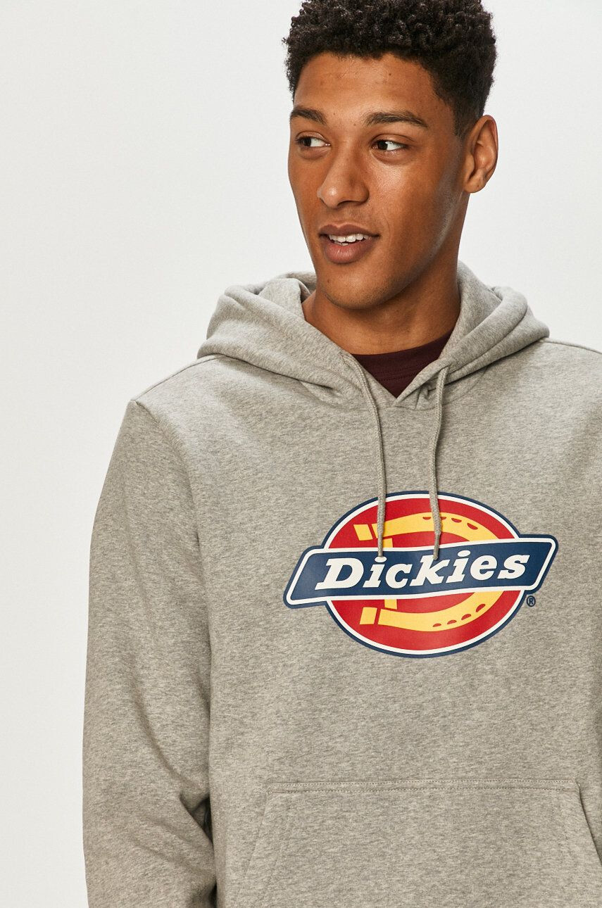 Dickies Суичър мъжки в сиво с принт - Pepit.bg