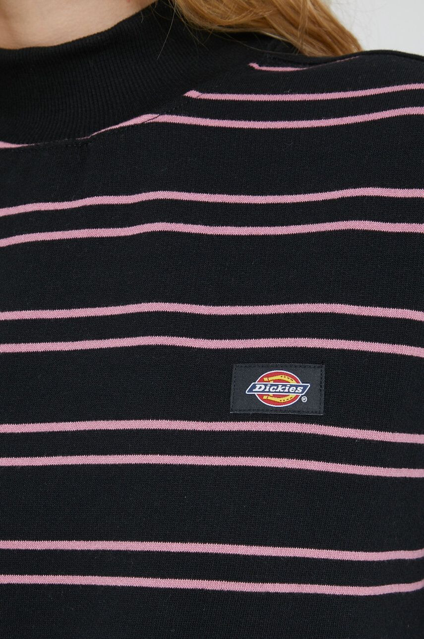 Dickies Суичър дамски в черно с изчистен дизайн - Pepit.bg