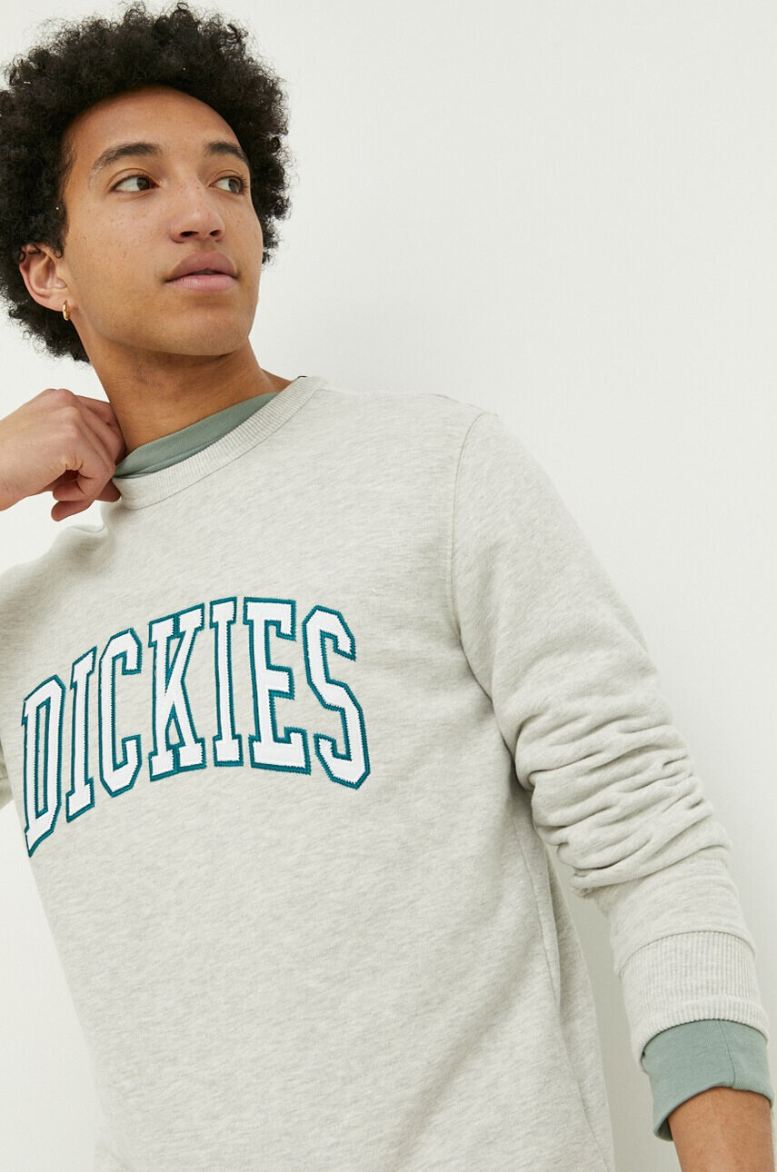 Dickies Суичър в сиво меланж на - Pepit.bg