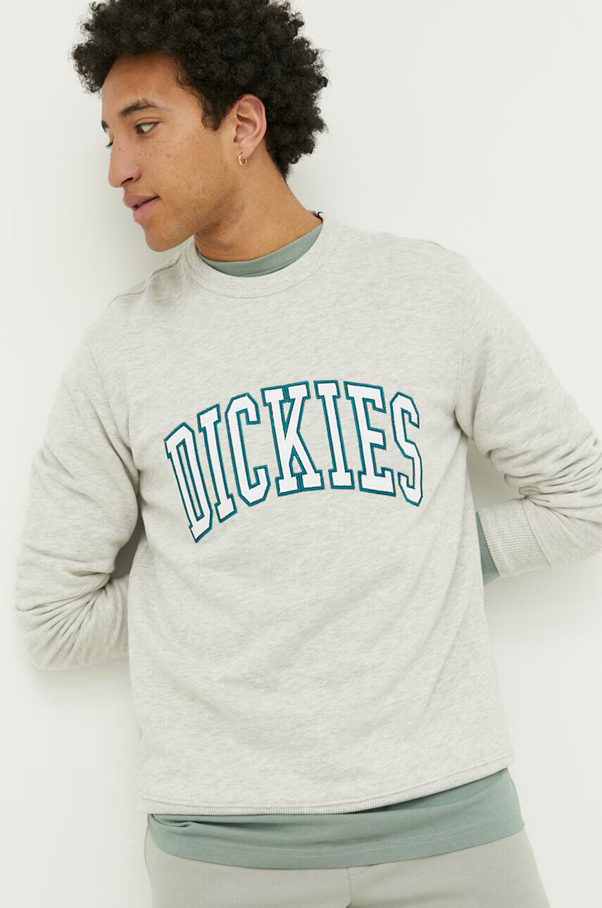 Dickies Суичър в сиво меланж на - Pepit.bg