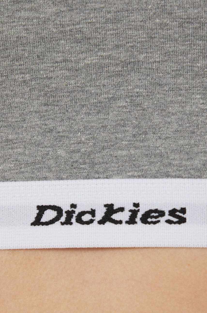 Dickies Сутиен в сиво с изчистен дизайн - Pepit.bg