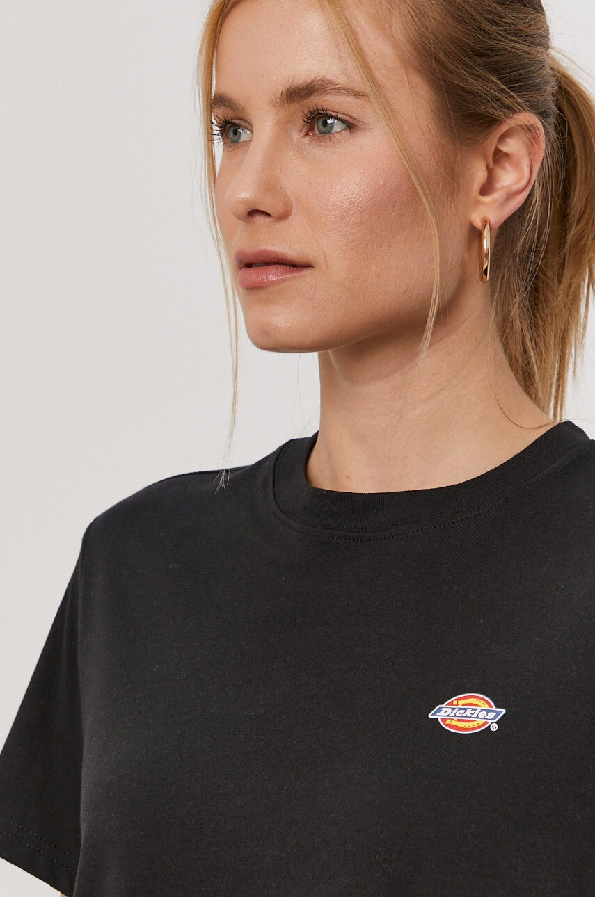 Dickies Тениска дамска в черно - Pepit.bg