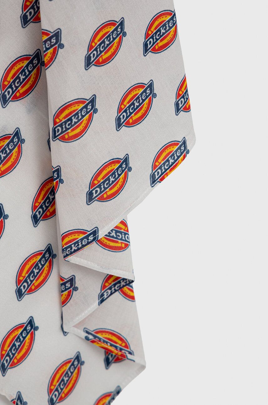 Dickies Тънък шал в бяло с десен - Pepit.bg