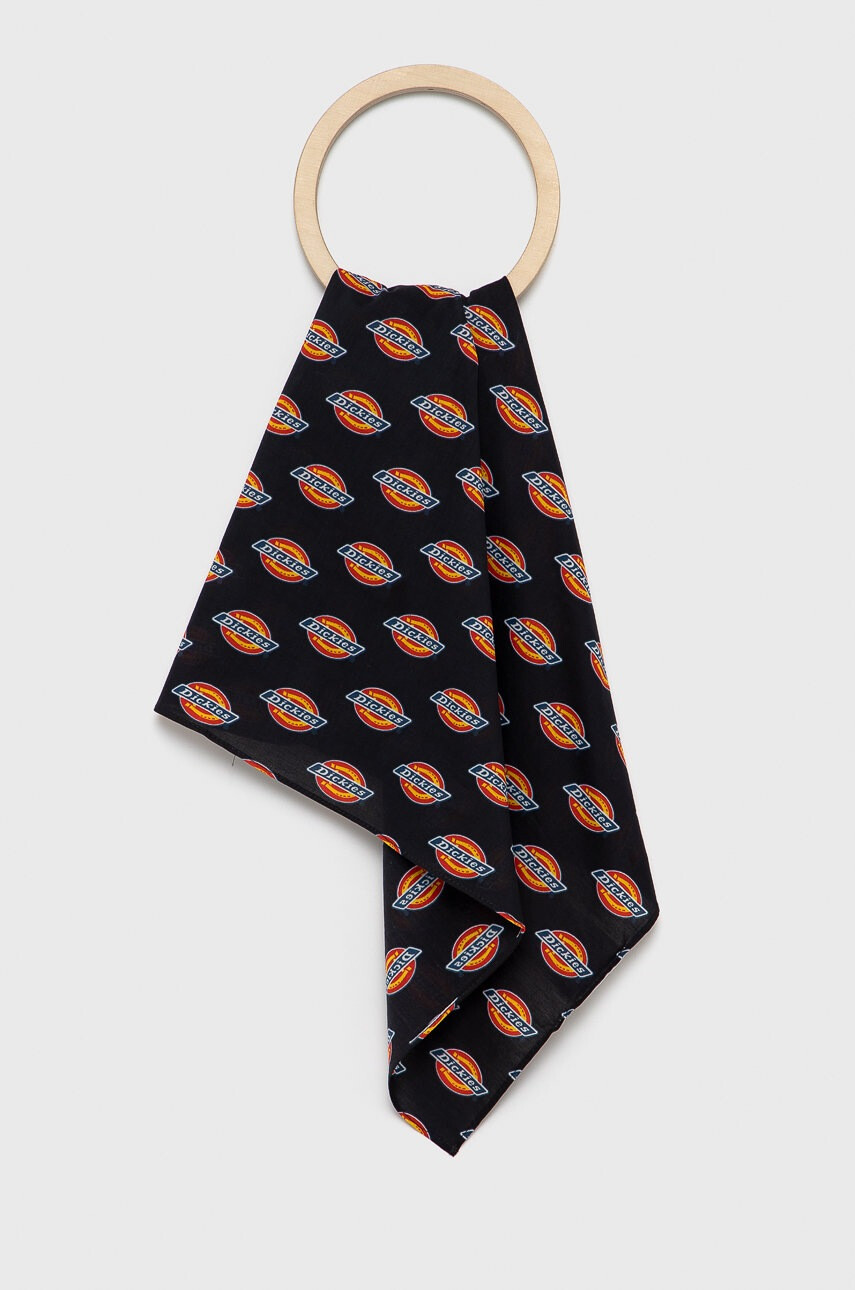 Dickies Тънък шал в черно с десен - Pepit.bg