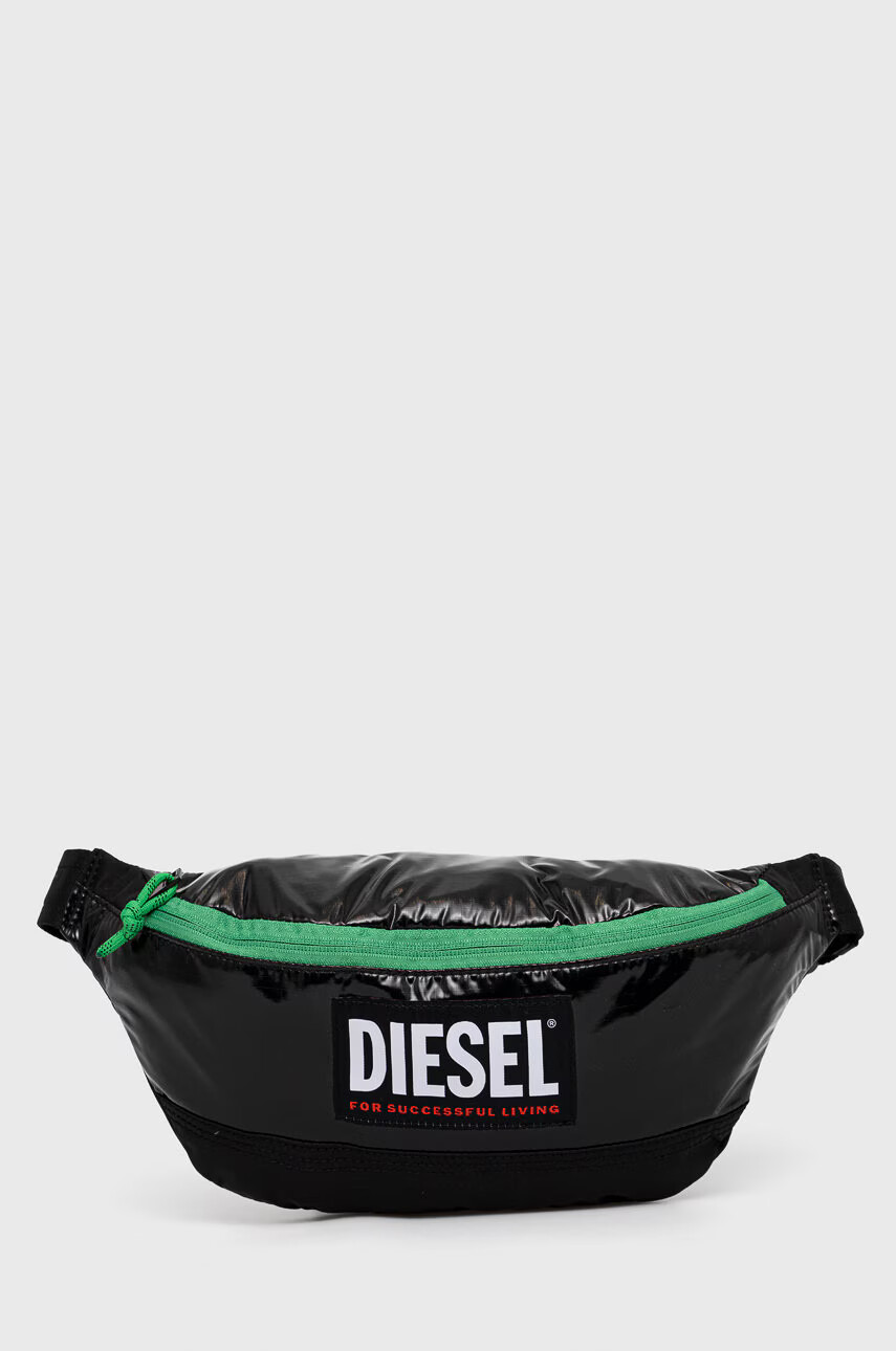 Diesel Чанта за кръст в черно - Pepit.bg