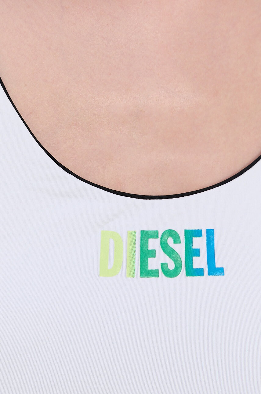 Diesel Горнище на бански с две лица в черно с мека чашка - Pepit.bg