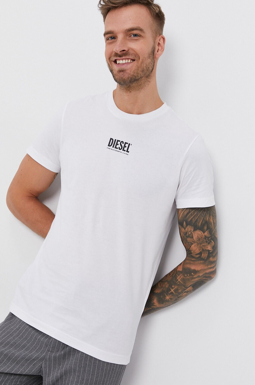 Diesel Памучна тениска - Pepit.bg