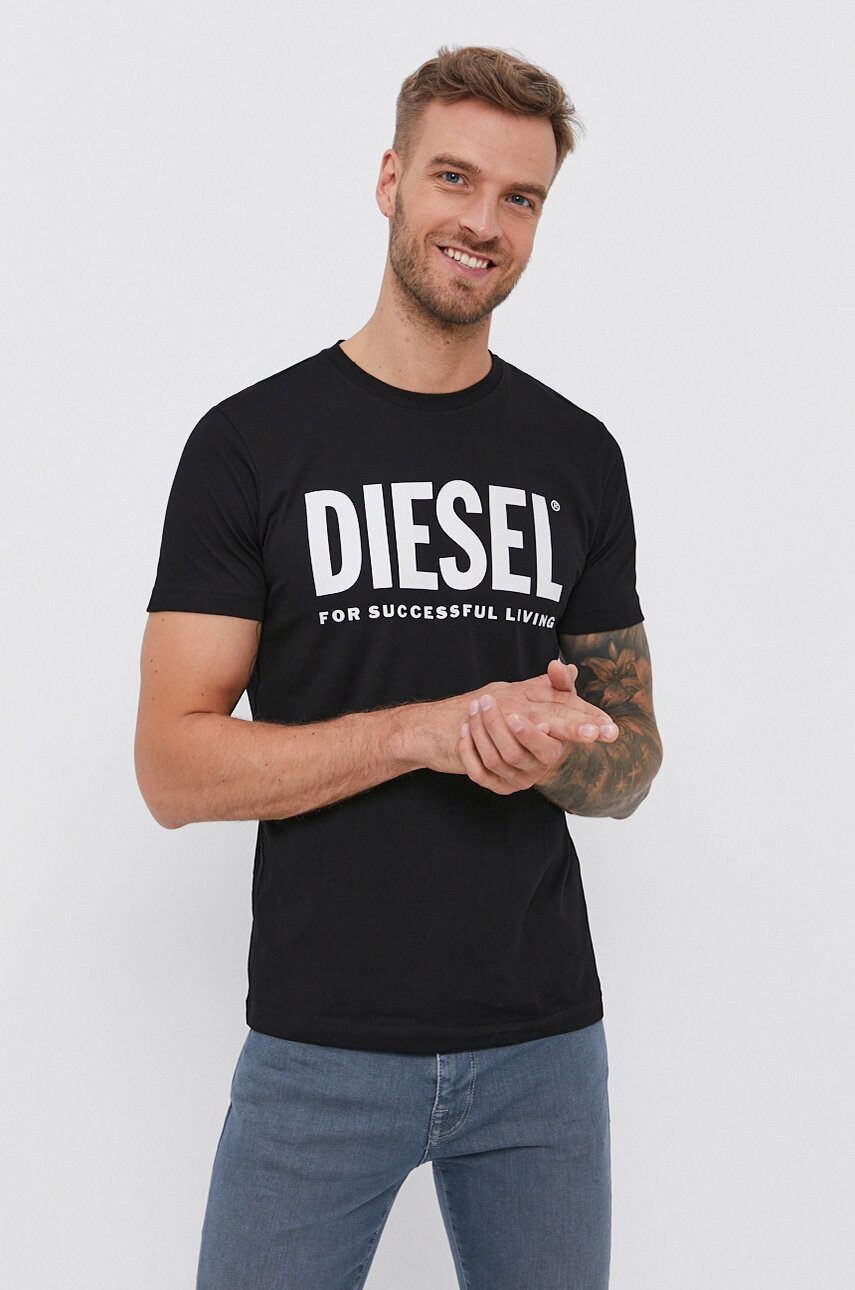 Diesel Памучна тениска - Pepit.bg