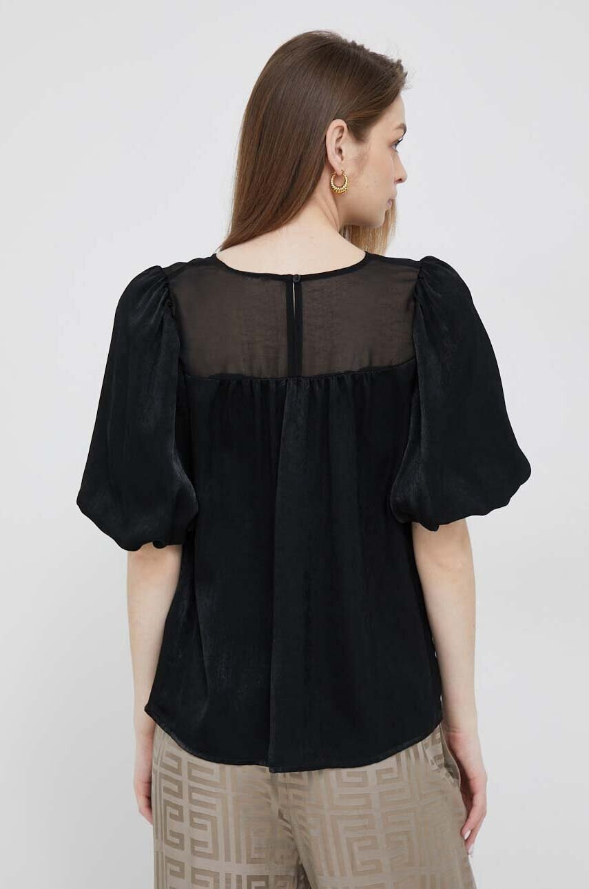 DKNY Блуза в черно с изчистен дизайн - Pepit.bg