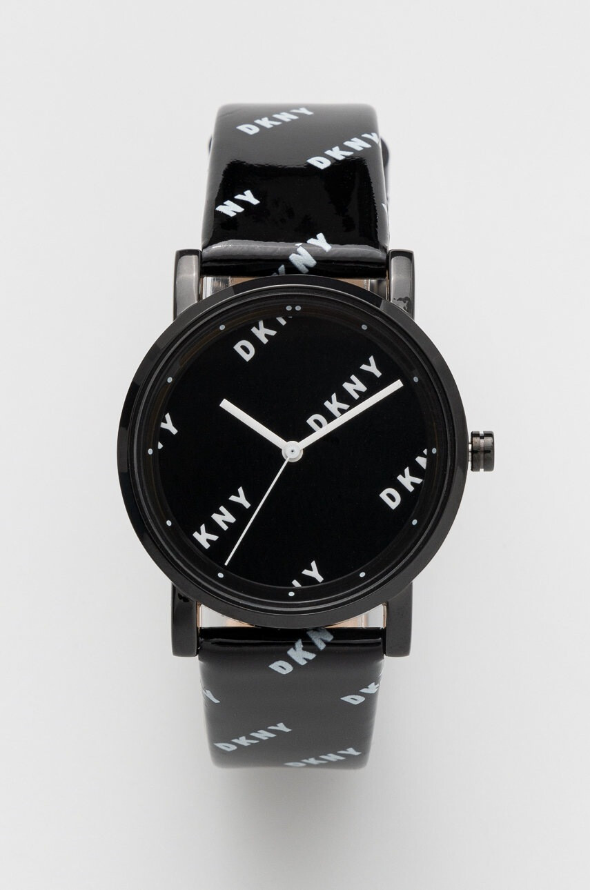 DKNY Часовник дамски в черно - Pepit.bg