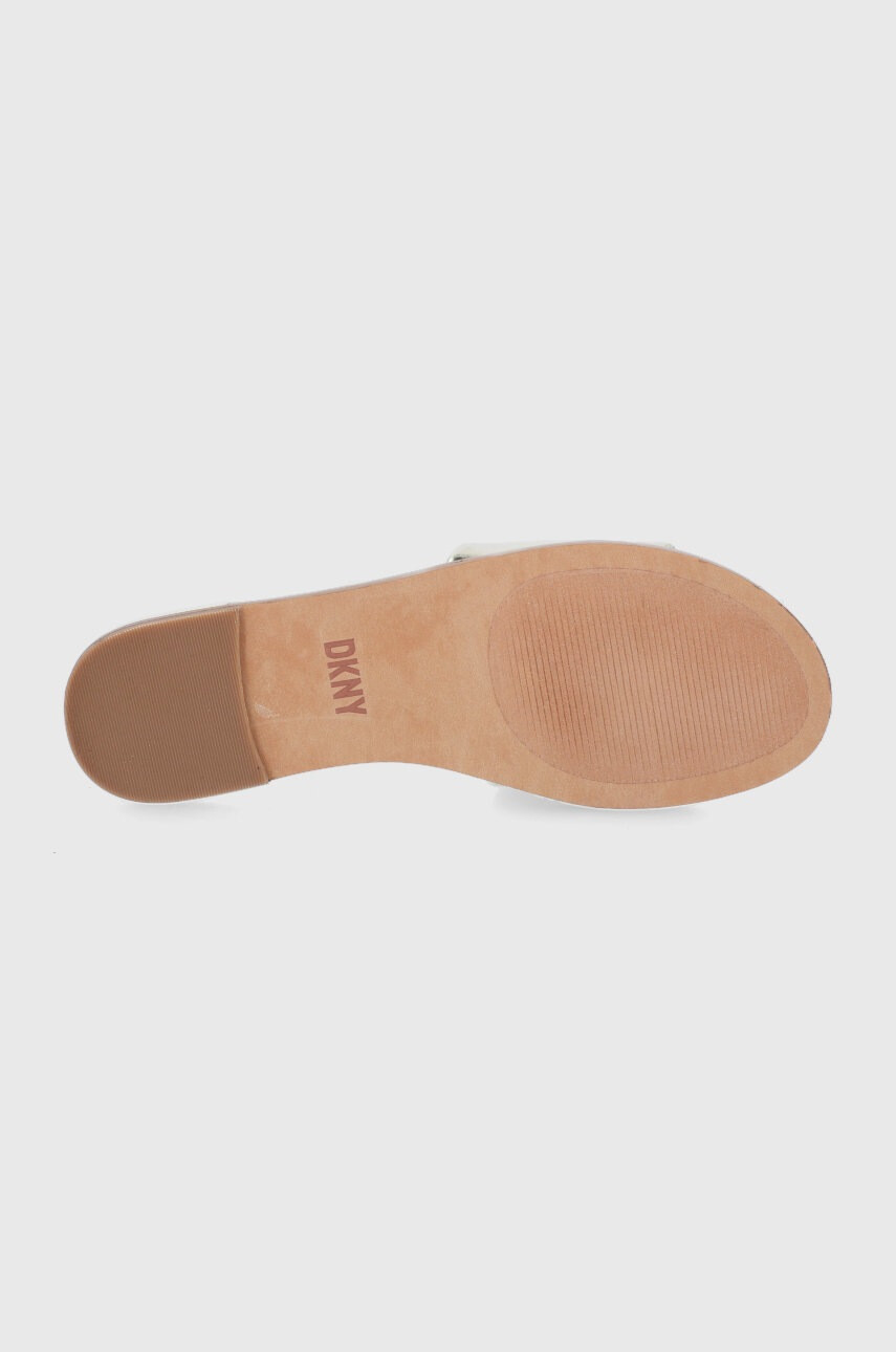 DKNY Чехли дамски в златисто - Pepit.bg