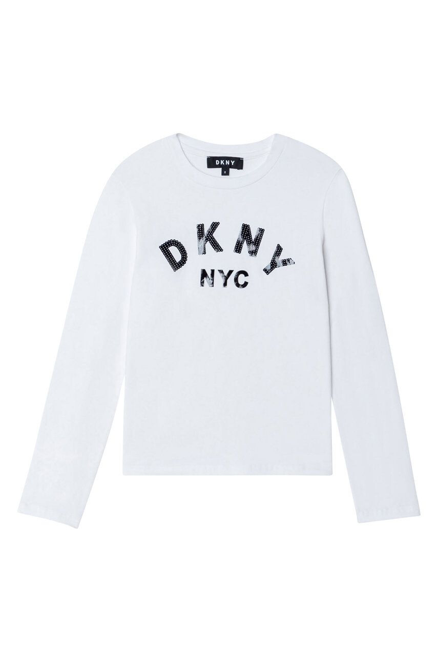 DKNY Детска блуза с дълги ръкави - Pepit.bg