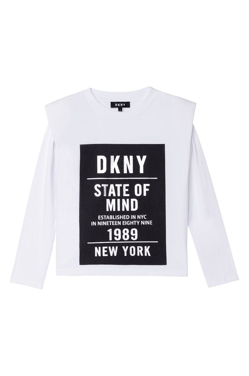 DKNY Детска блуза с дълги ръкави - Pepit.bg