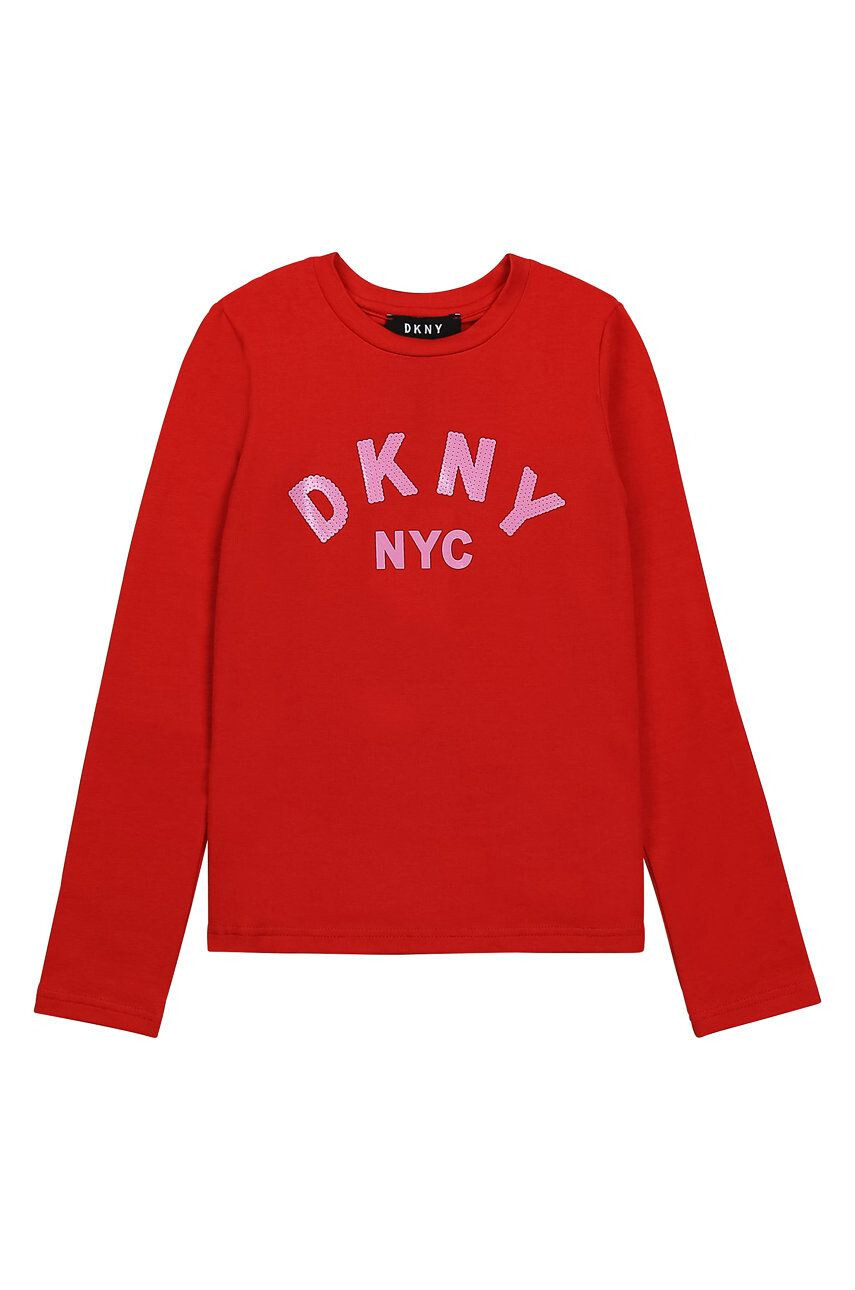 DKNY Детска блуза с дълги ръкави - Pepit.bg