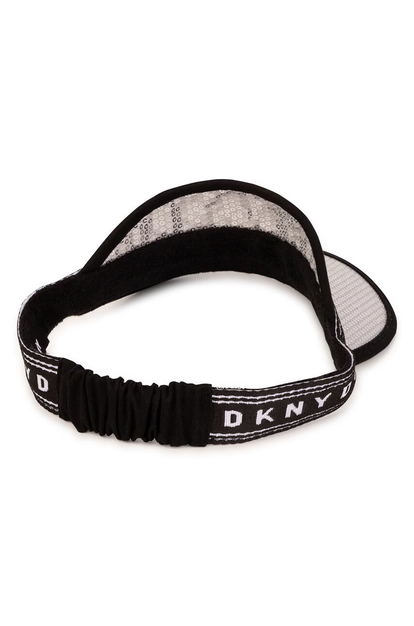 DKNY Детскa козирка в сиво с принт - Pepit.bg