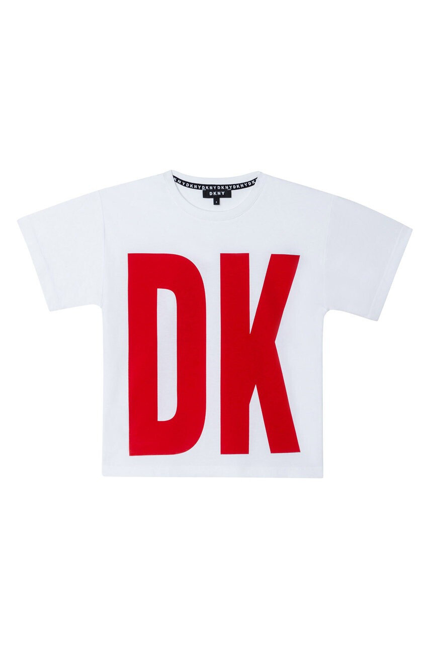 DKNY Детска памучна тениска - Pepit.bg