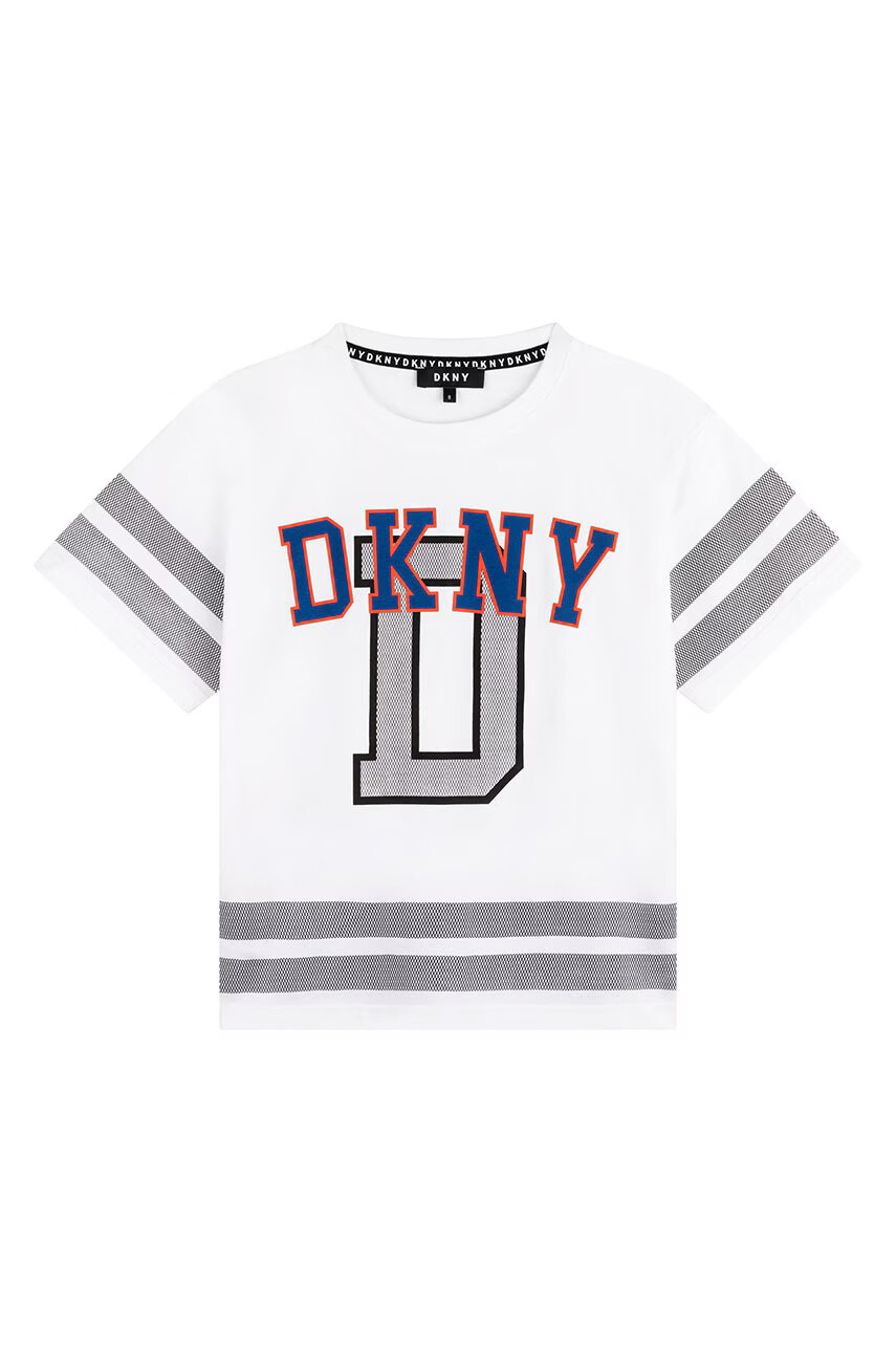 DKNY Детска памучна тениска - Pepit.bg