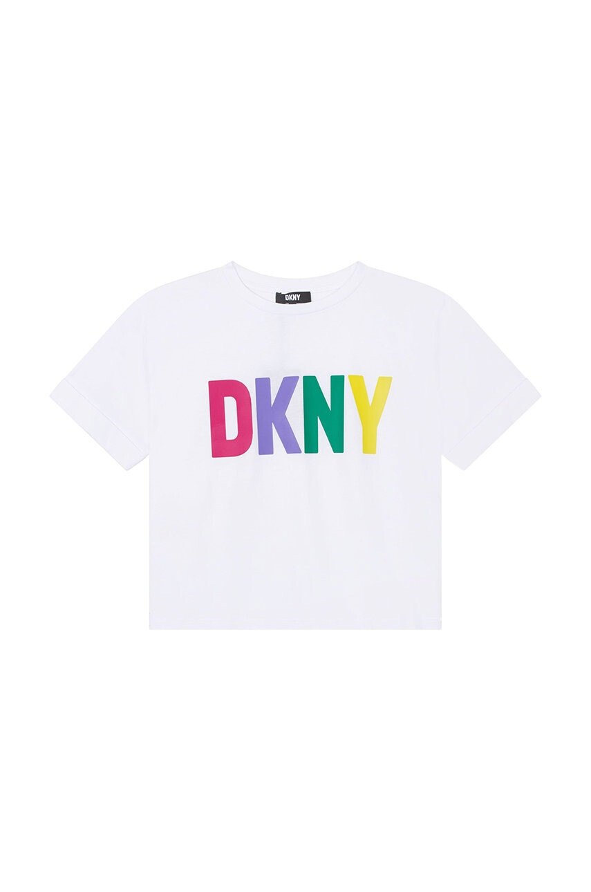 DKNY Детска памучна тениска - Pepit.bg
